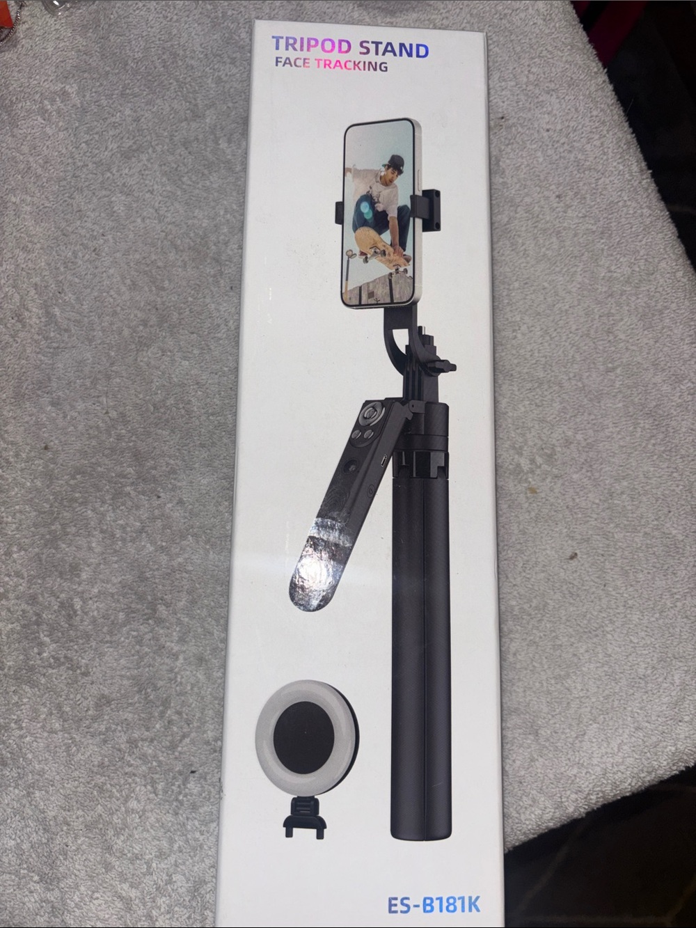 Source Unknown Black Tripod Stand ES-B181K with Face Tracking